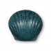 Shell, Patina Blue Brass Keepsakes urn