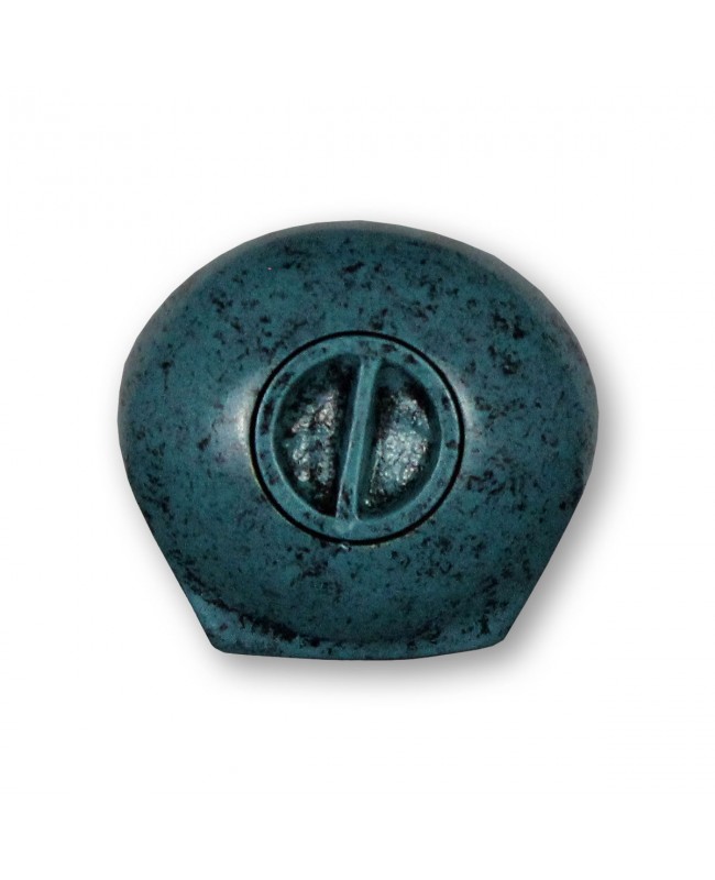 Shell, Patina Blue Keepsake urn