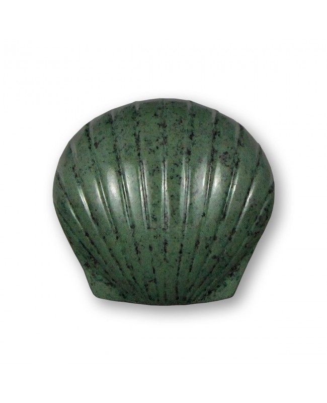 Shell, Patina Green Brass Keepsakes urn