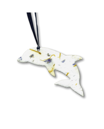 Plantable Dolphin Ornament 
