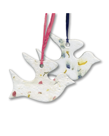Plantable Dove Ornament