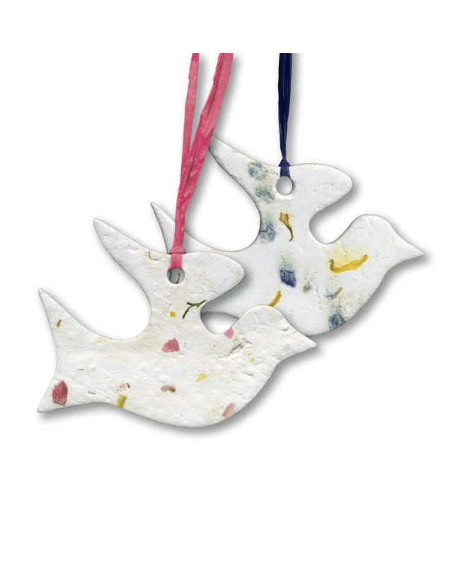 Plantable Dove Ornament