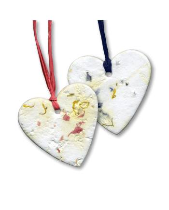 Plantable Heart Ornament 