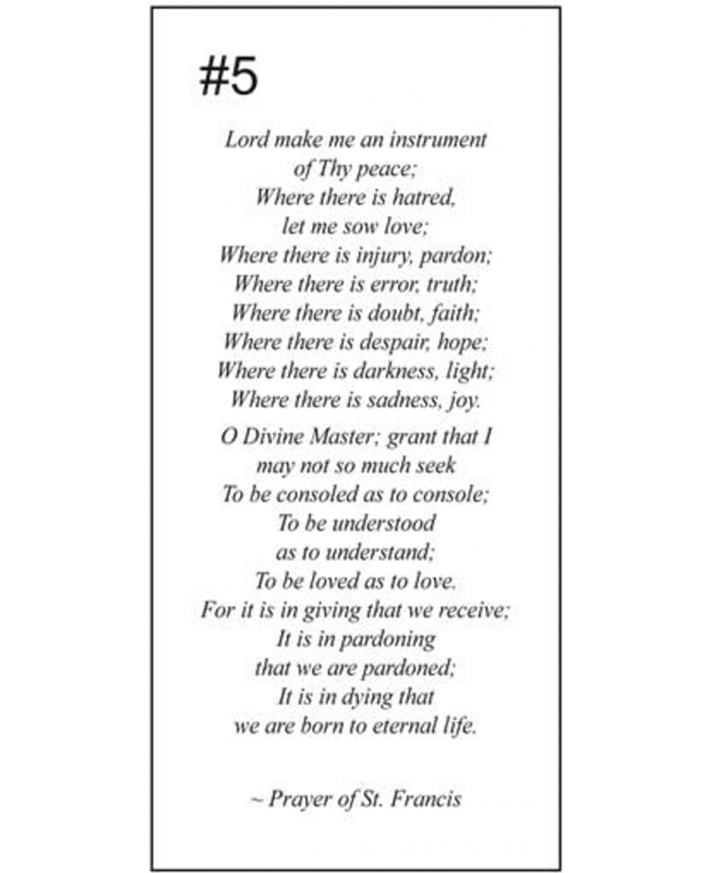 Funeral Memorial Bookmarks
