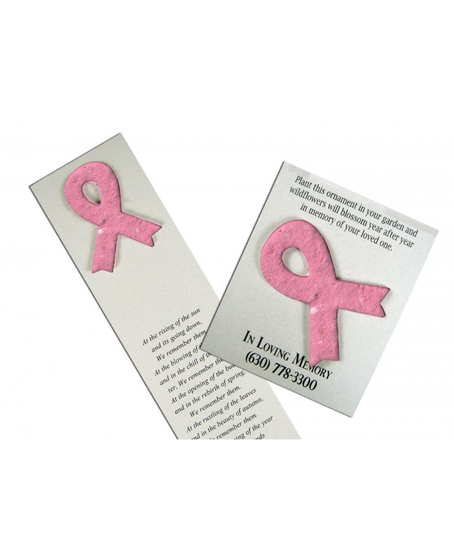 Personalized memorial Bookmarks
