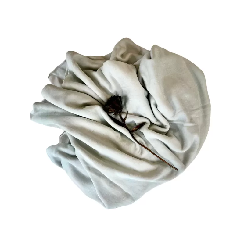 Sanctum Lyocell/Organic Cotton Fleece Shroud - BLUEBERRY