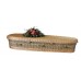 Seagrass Adult Casket - Includes Personalized Bamboo Plaque - Ground Shipping Included