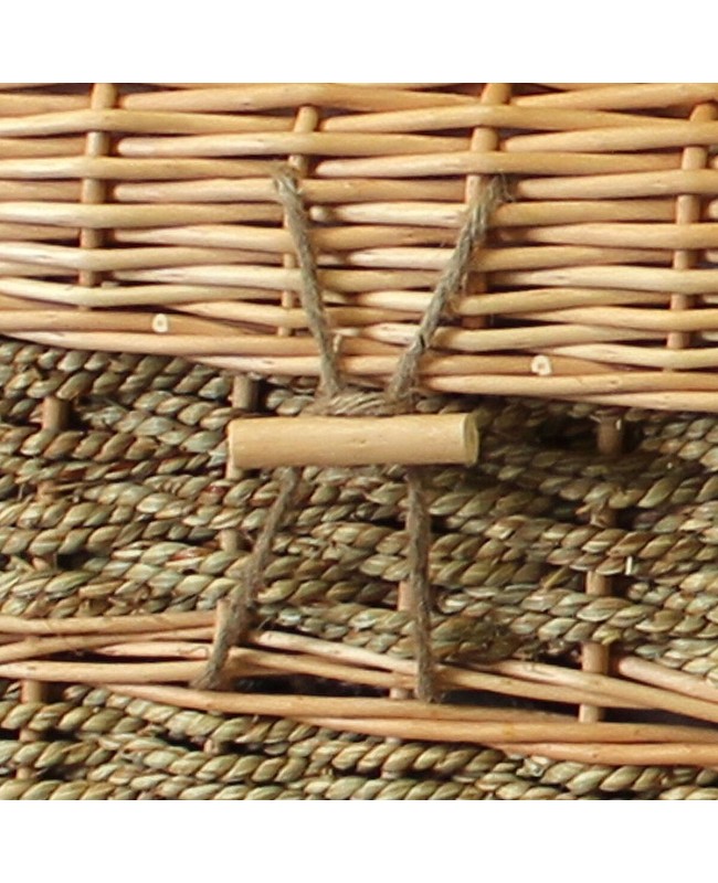 Ault Seagrass green personalized casket