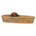 Adult Willow Casket - Includes Personalized Bamboo Plaque - Ground Shipping Included