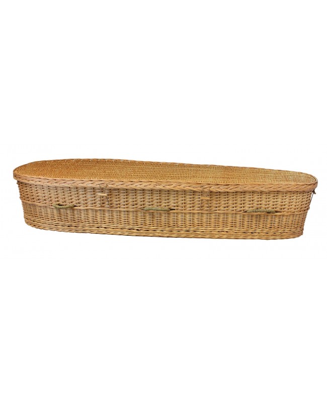 Adult Willow Coffin for Cremation