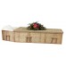 Six-Point Adult Bamboo Coffin for adults