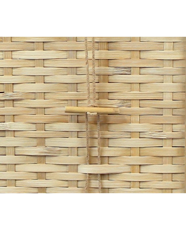 Six-Point Adult Bamboo Coffin for natural burial