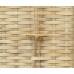 Six-Point Adult Bamboo Coffin for natural burial