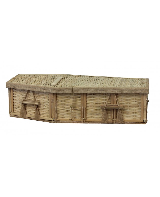 6-Point Bamboo Coffin for infant