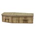 24" or 36" Six-Point Infant Bamboo Coffin - Includes Personalized Bamboo Plaque - Ground Shipping Included