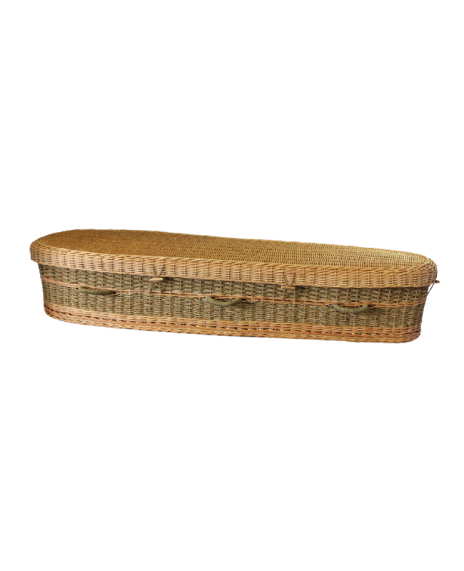 biodegradable Infant Woven Seagrass Caskets