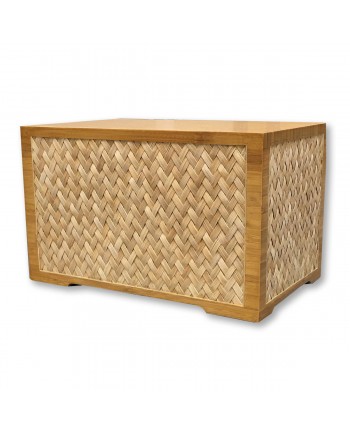 Tribute Bamboo Urn-Bali Woven