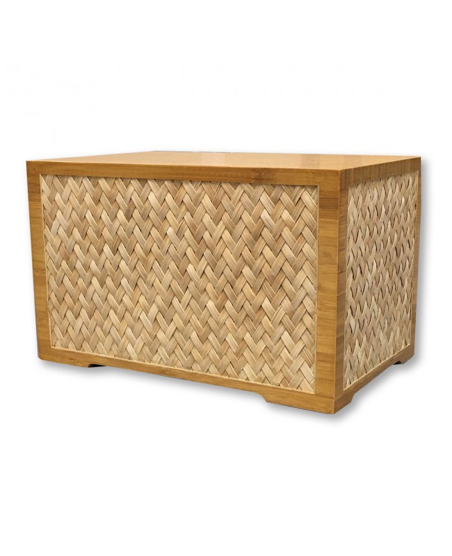Tribute Bamboo Urn-Bali Woven