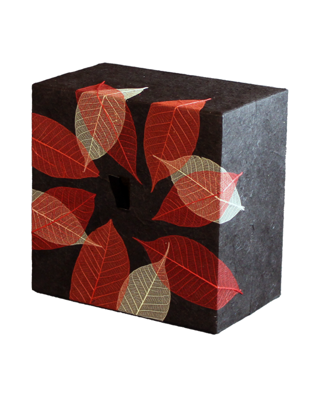 Autumn Leaves Embrace Biodegradable pet Urn