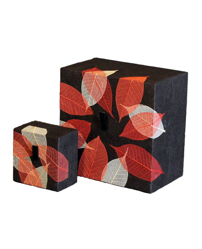 Embrace Earth Pet Urn-Autumn Leaves