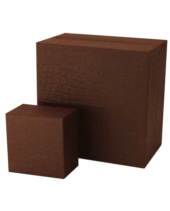 Embrace Earth Urn-Embossed Brown