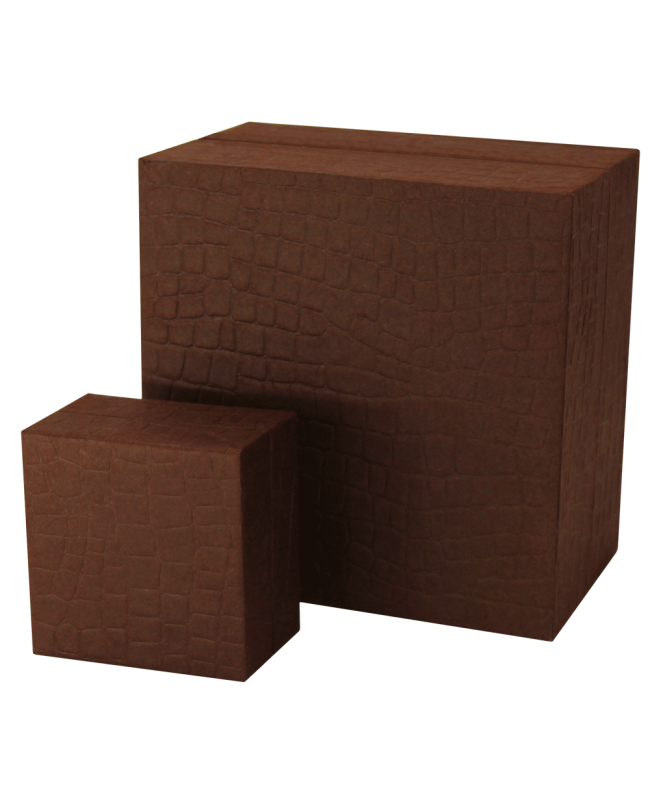 Embrace Earth Urn-Embossed Brown