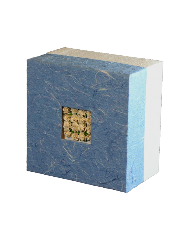 Floral Embrace Biodegradable pet Urn