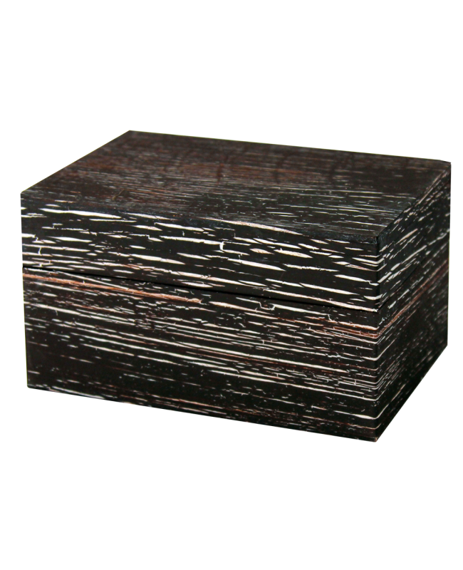 Antique Brown Memory Chest Cremation Urns