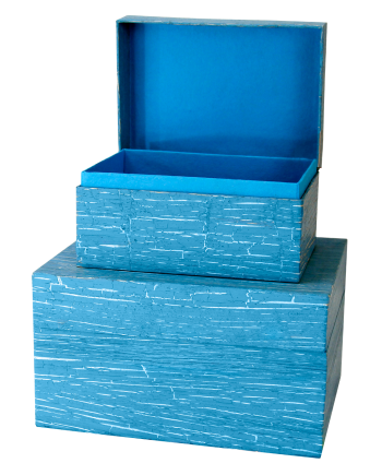 Pet Memory Chest - Antique Turquoise Blue