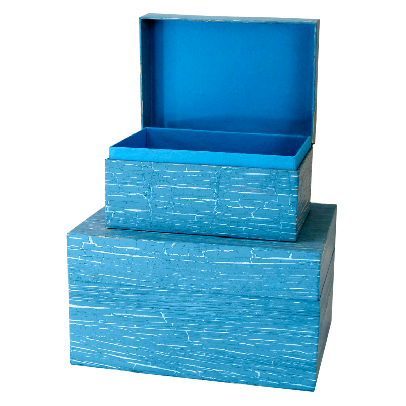 Pet Memory Chest - Antique Turquoise Blue