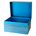 Memory Chest - Antique Turquoise Blue