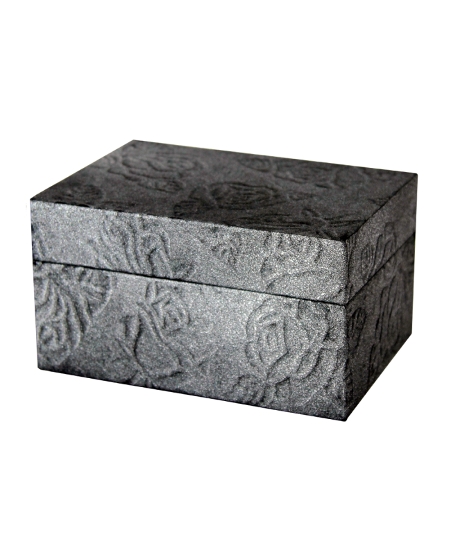 Memory Chest - Embossed Metallic Black