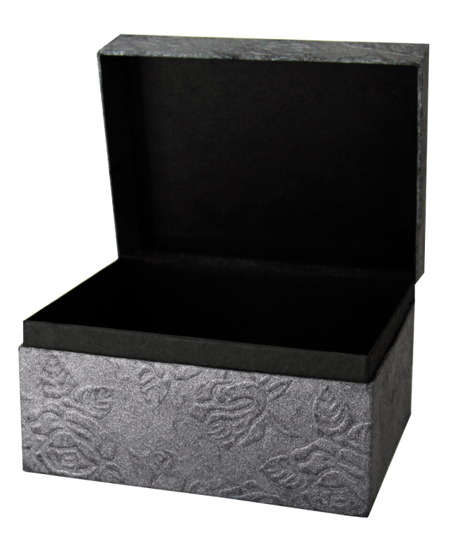 Metallic Black Pet Memory Chest Box