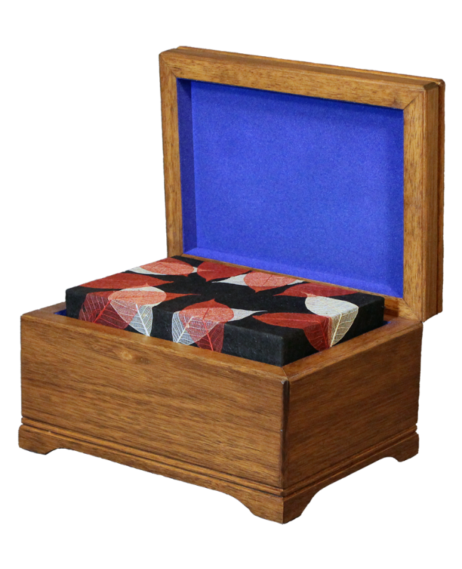 Handmade Mahogany Memory Chest Box
