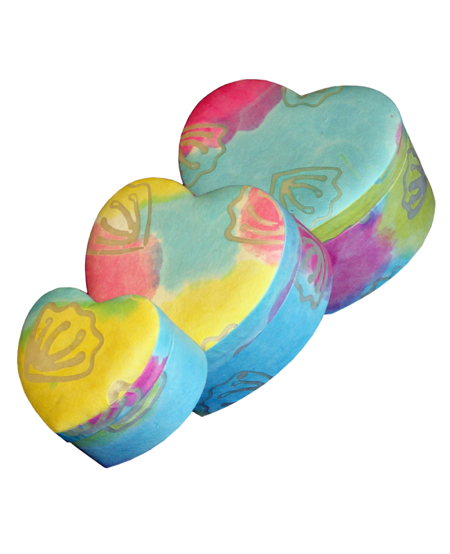 Pastel Heart shape Biodegradable Urn