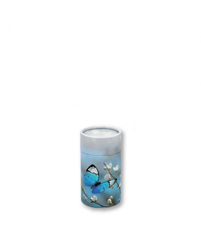 Butterfly Blossom scattering tube for ashes