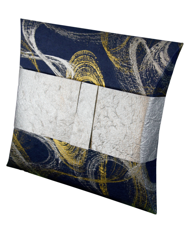 Gilded Sapphire journey urn