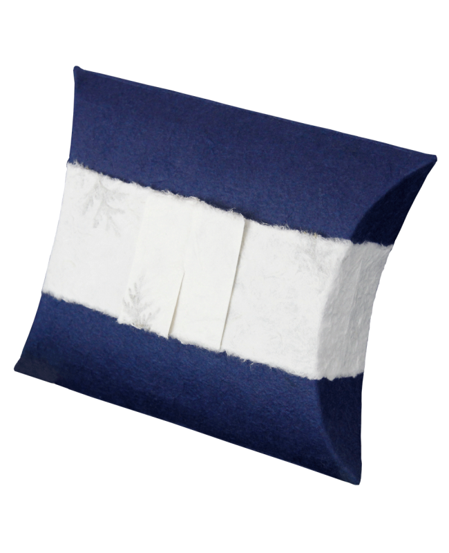 Navy Blue pet journey earthurn for cremation of ashes