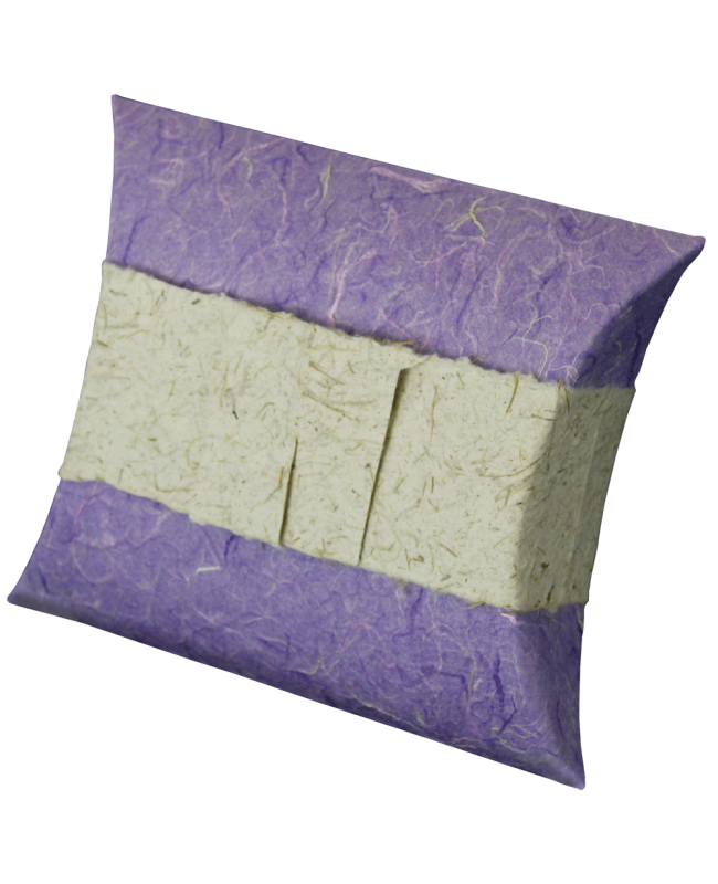 Purple journey biodegradable urn