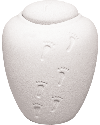 Oceane Quartz White Cremation Urn