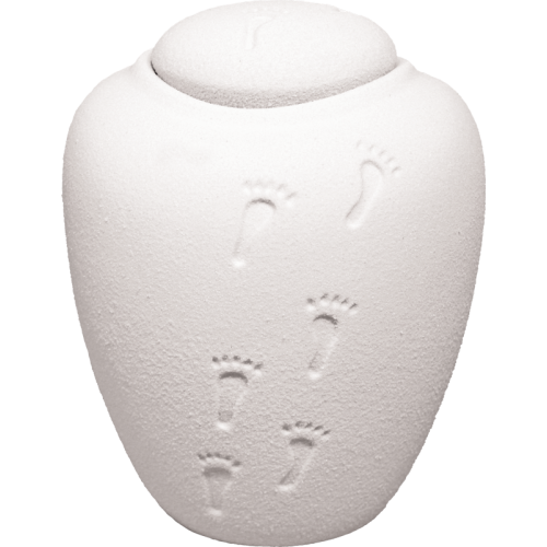 Oceane Quartz White Cremation Urn