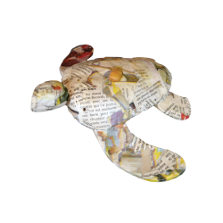 Pet Paper Turtle Recycled Mini Newspaper - Water