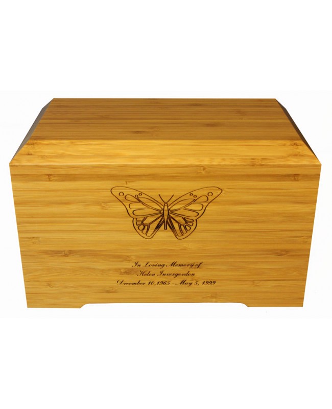 Tribute Bamboo Cremation Urn Eco Friendl