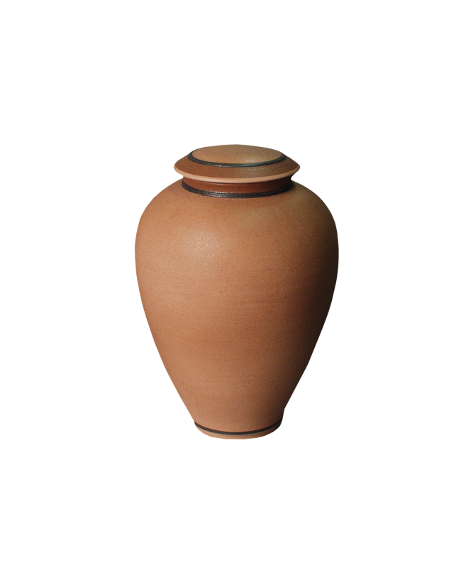 Spirit II - Classic Vase Copper/Brown Biodegradable Urn (Adult)