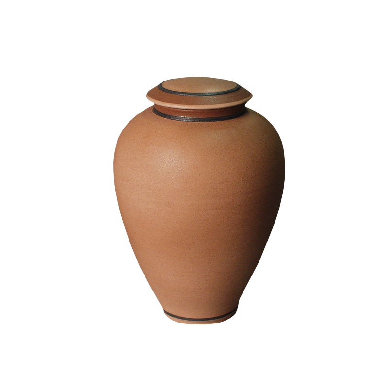 Spirit II - Classic Vase Copper/Brown Biodegradable Urn (Adult)