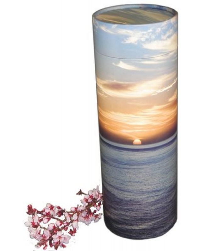 Ocean Sunset Scattering Tube