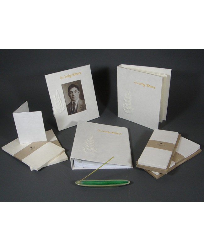 Fern Memorial Stationery Set