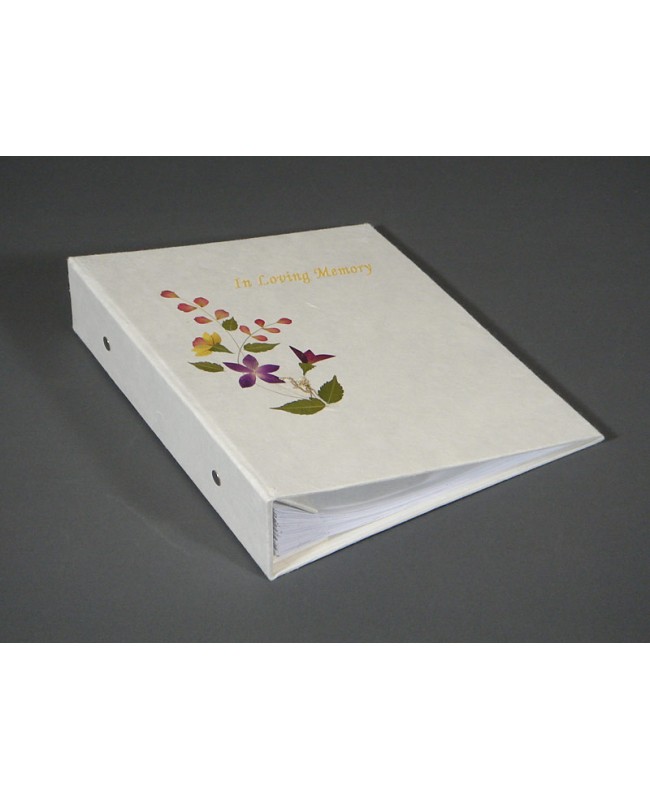 Memorial Guest Book-Fern