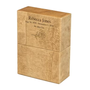 Simplicity Urn Wood Grain image1