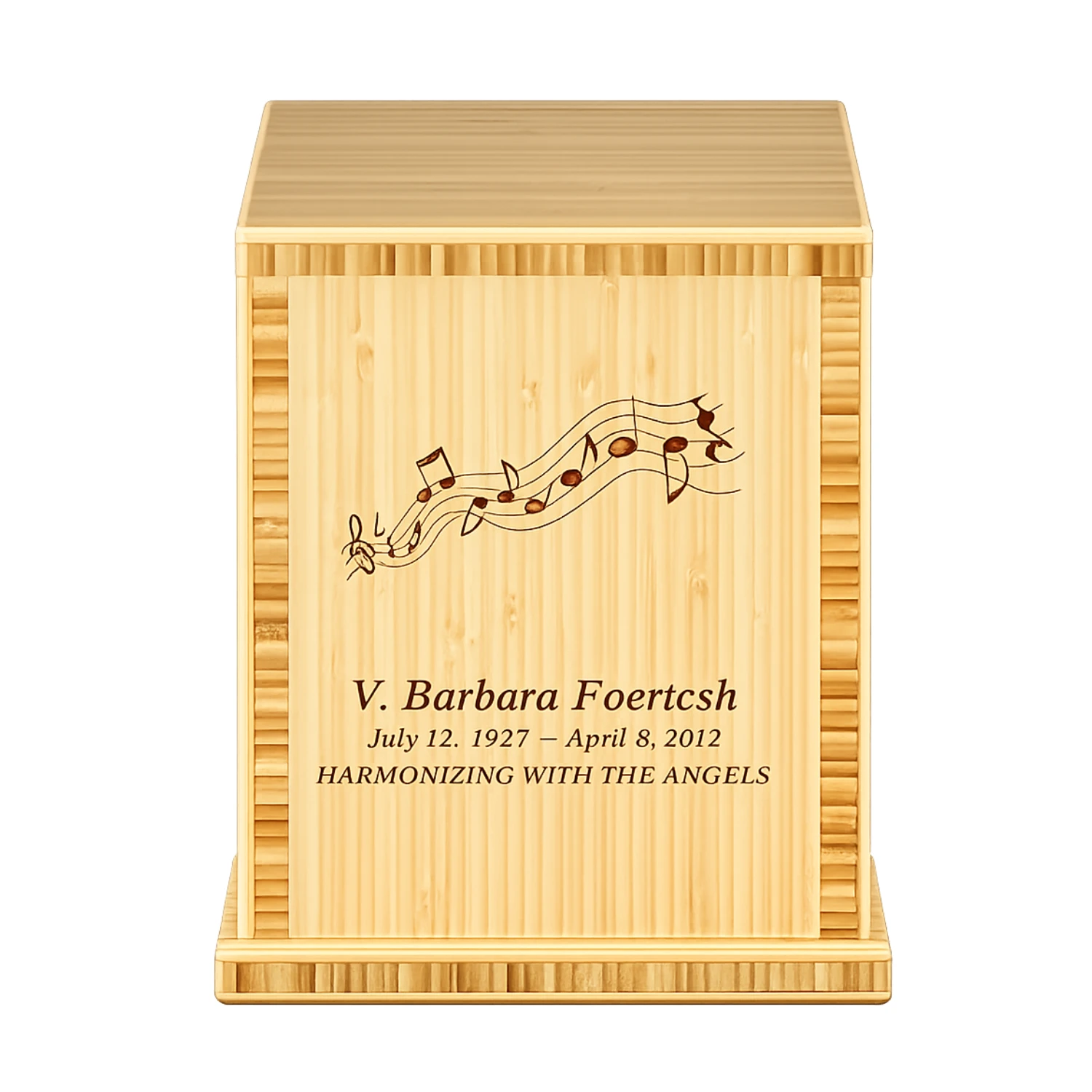 Traditional Bamboo Urn image2